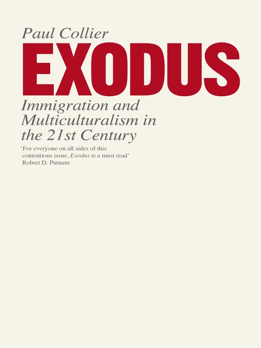 Title details for Exodus by Paul Collier - Wait list